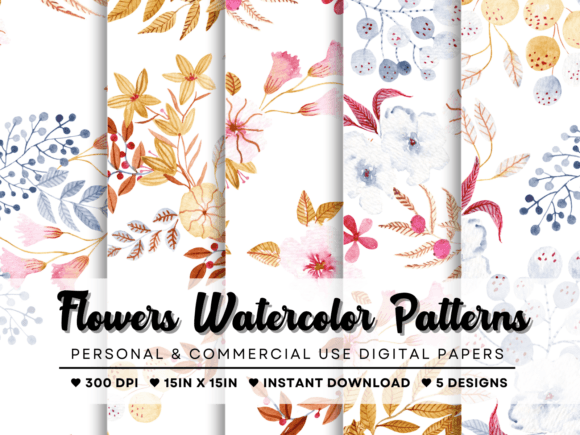 Dawn Flowers Watercolor Patterns: A Comprehensive Evaluation for Creative Professionals