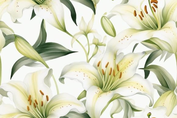 Lily Patterns Seamless Patterns for Creative Projects