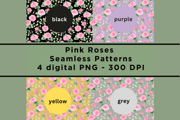 Pink Roses Seamless Patterns: A Guide to Elegant Digital Design