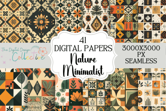 Seamless Minimalist Autumn Patterns: A Strategic Asset for Creative Professionals