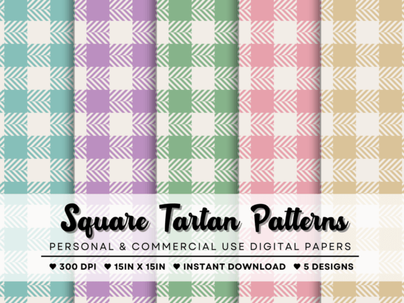 Seamless Square Tartan Patterns: The Ultimate Toolkit for Creative Projects