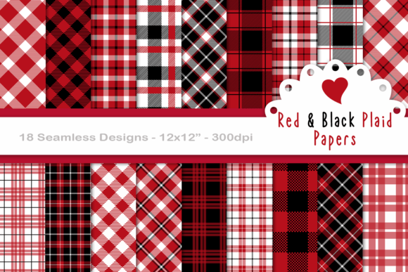 The Strategic Value of Red Black Plaid Seamless Patterns in Modern Creative Production